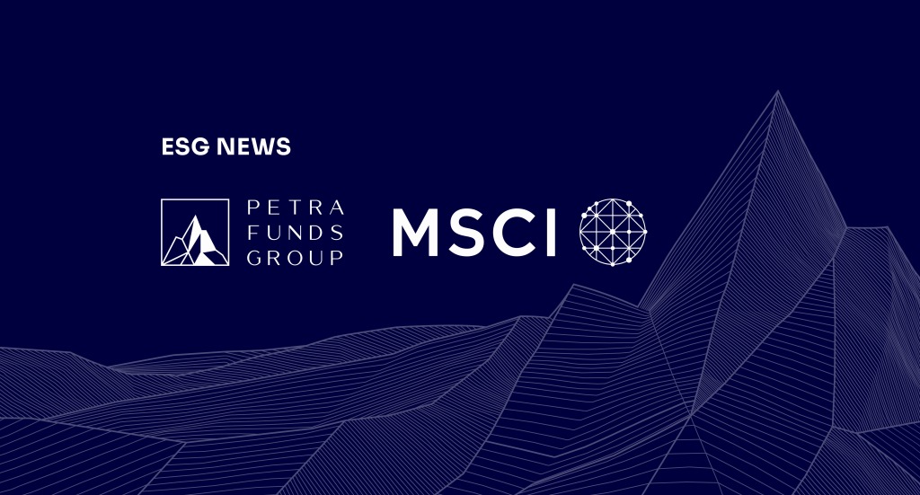 Petra Funds Group Launches PeerView to Expand ESG Benchmarking for Private Markets in Collaboration with MSCI