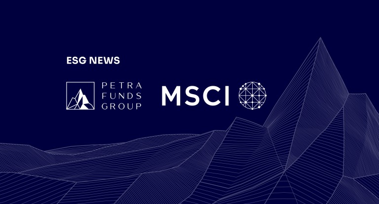 Petra Funds Group Launches PeerView to Expand ESG Benchmarking for Private Markets in Collaboration with MSCI